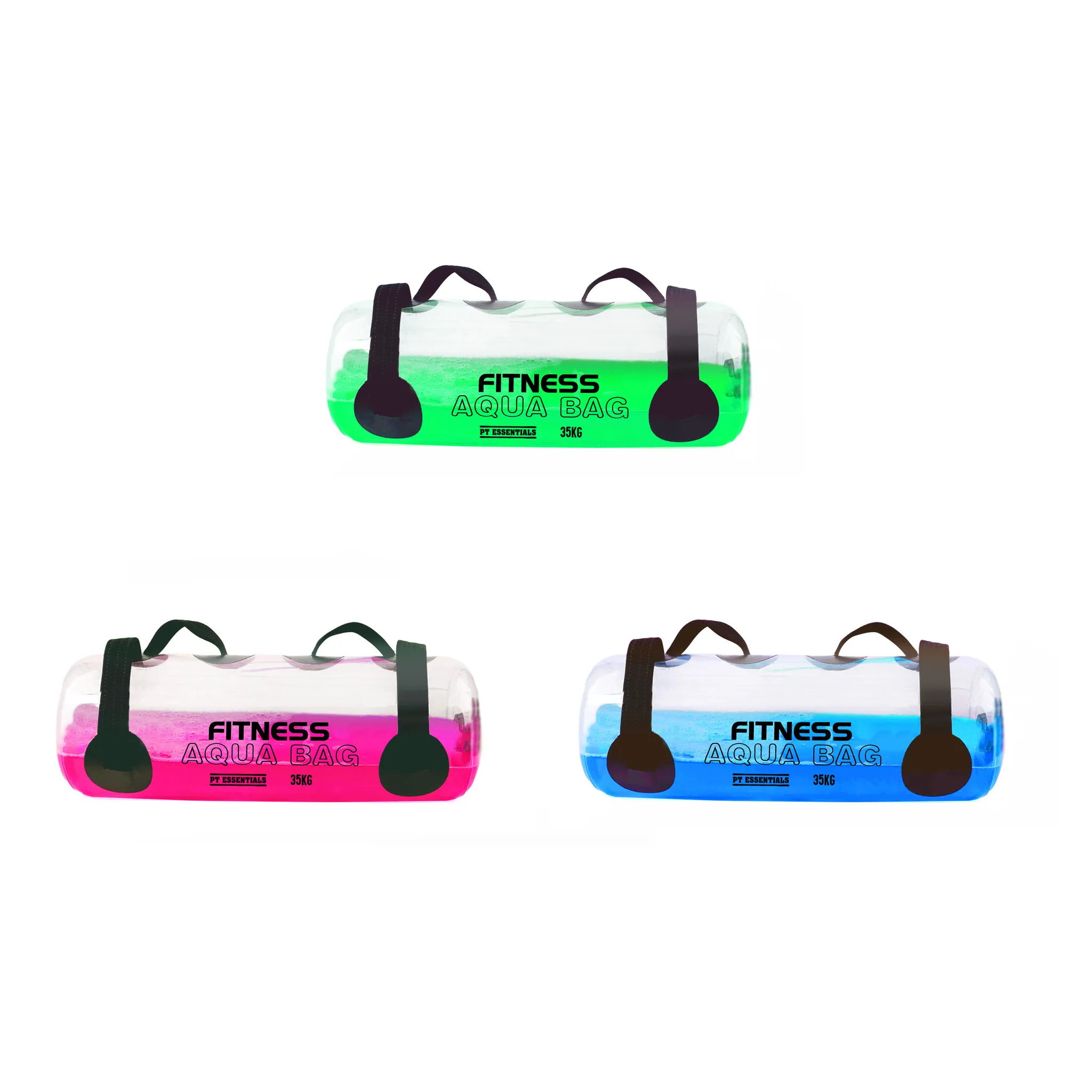 PT Essentials Aqua Bag Transparant met kleurstof - Maten S, M en L