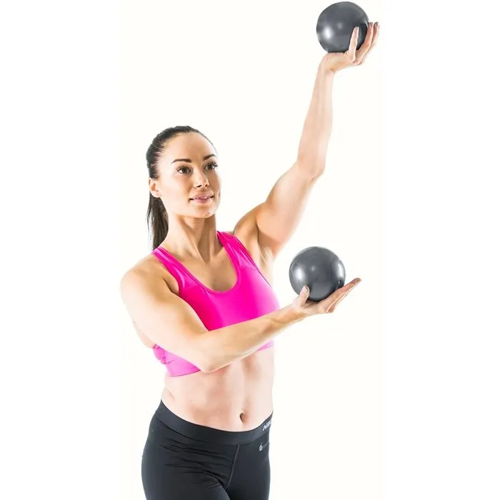 Gymstick Yoga Ballen 2 x 1 kg met trainingsvideo's
