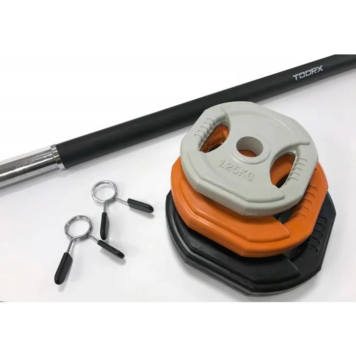 Toorx Aerobic Pump Set - 20 kg - zwart/oranje/grijs