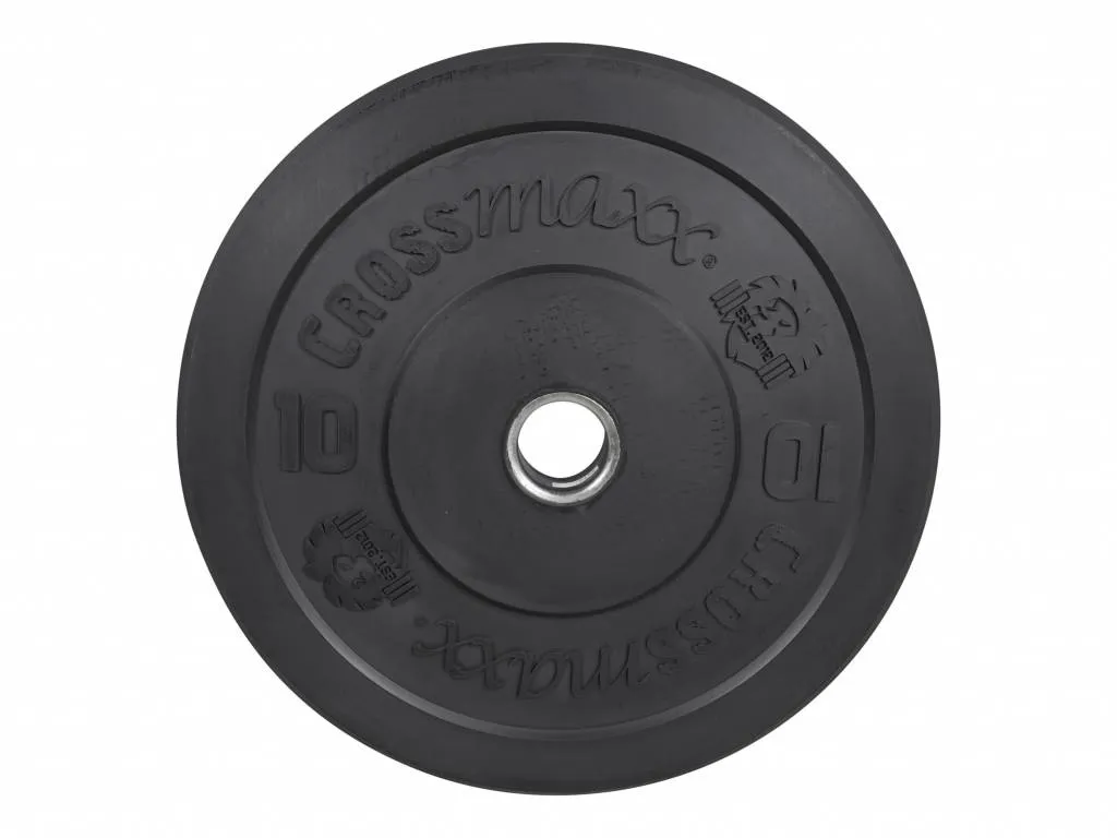 LMX 87 Bumper Plate Zwart - 10 kg