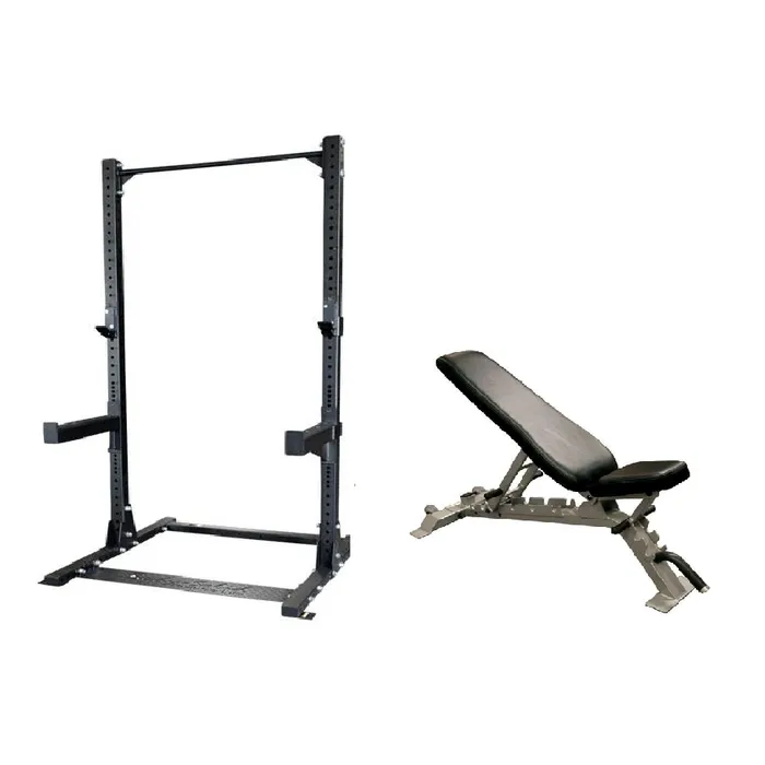 Body-Solid ProClubLine SPR500P2 Half Rack Package - V2