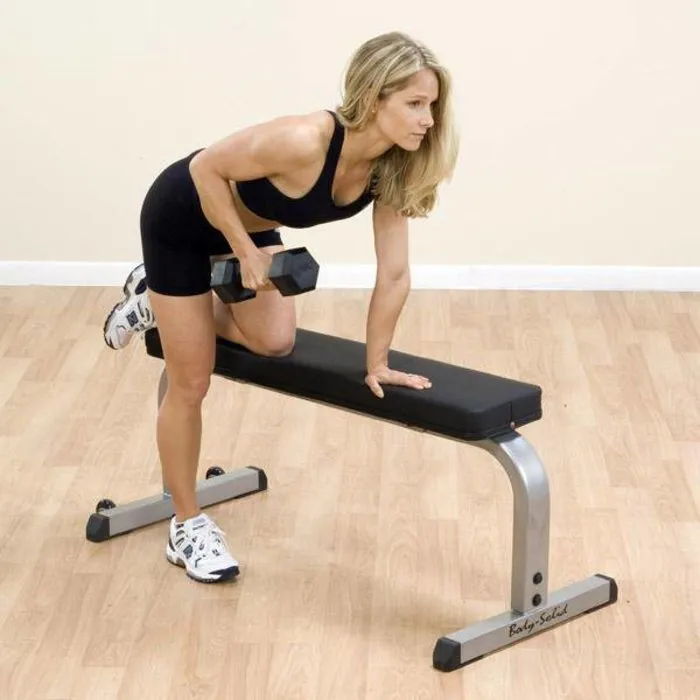 Body-Solid GFB350 Vlakke Halterbank Heavy Duty