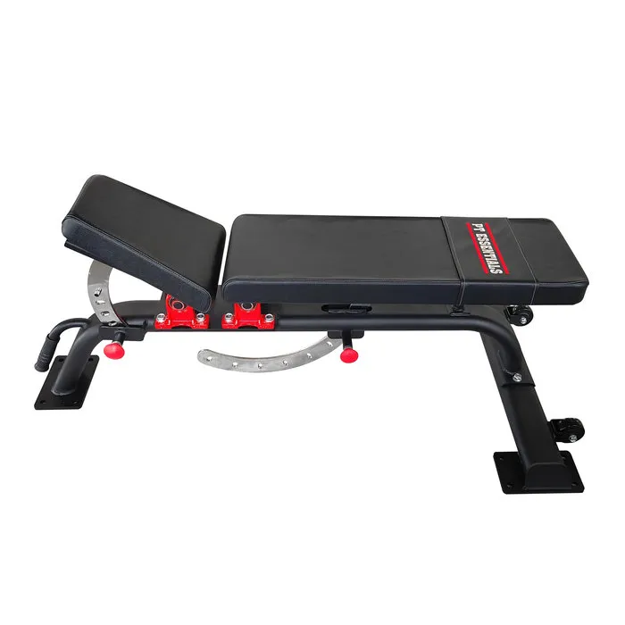 PT Essentials professionele fitnessapparatuur voor elke trainingsruimte - Pro Adjustable Bench - Full Commercial