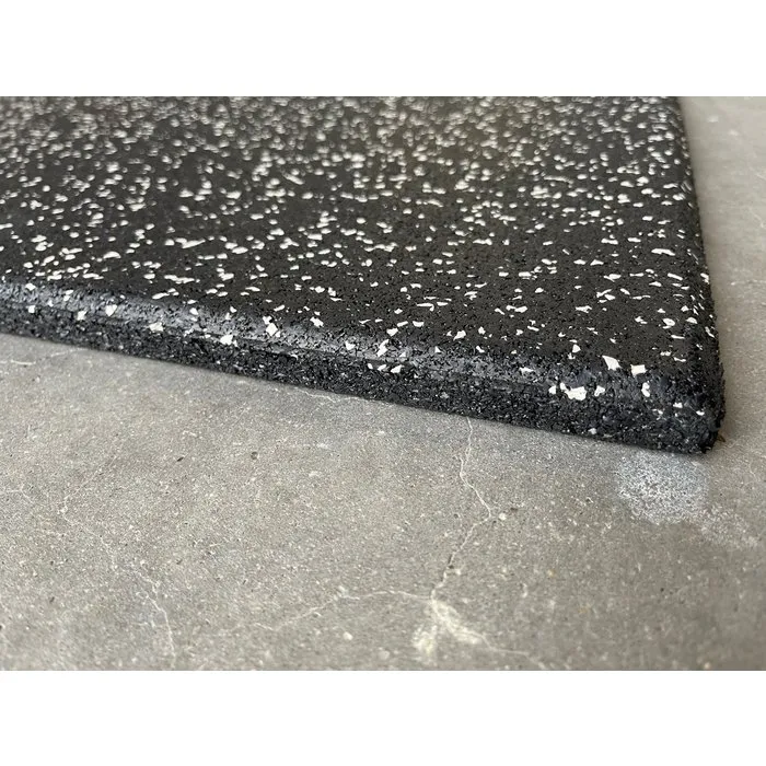 PTessentials Cross Pro vloertegel 100x100x2 met EPDM toplaag en flakes