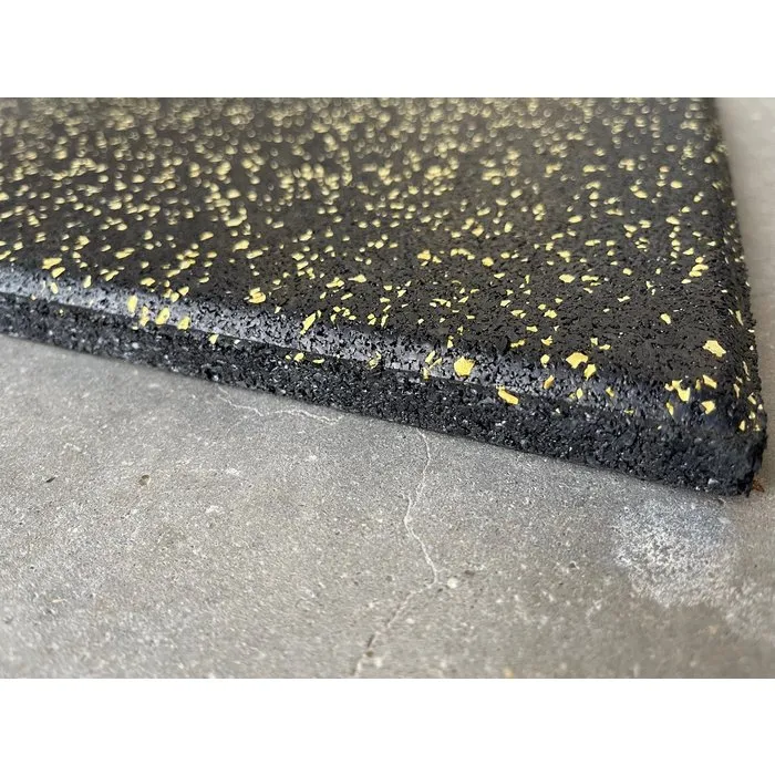 PTessentials Cross Pro vloertegel 100x100x2 met EPDM toplaag en flakes