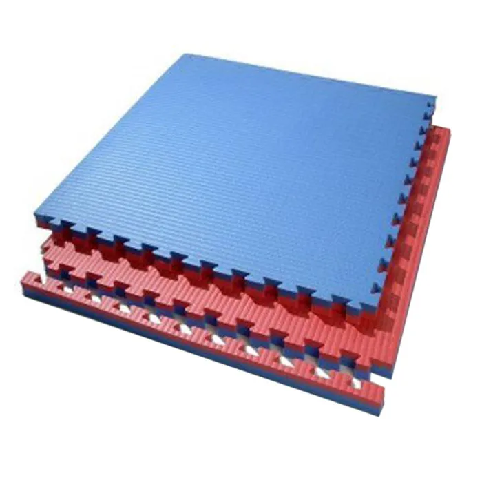 PT Essentials Tatami matten 100x100x2,6 cm - Palletprijs - Zwart-Geel