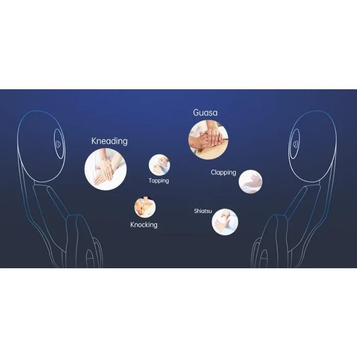 NRG Wellness Massagestoel Ultima 3D Zwart - Gratis levering