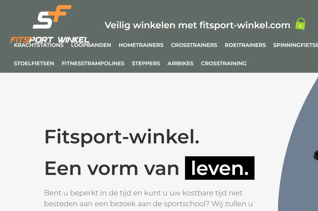 Malafide website fitsport-winkel.com 
