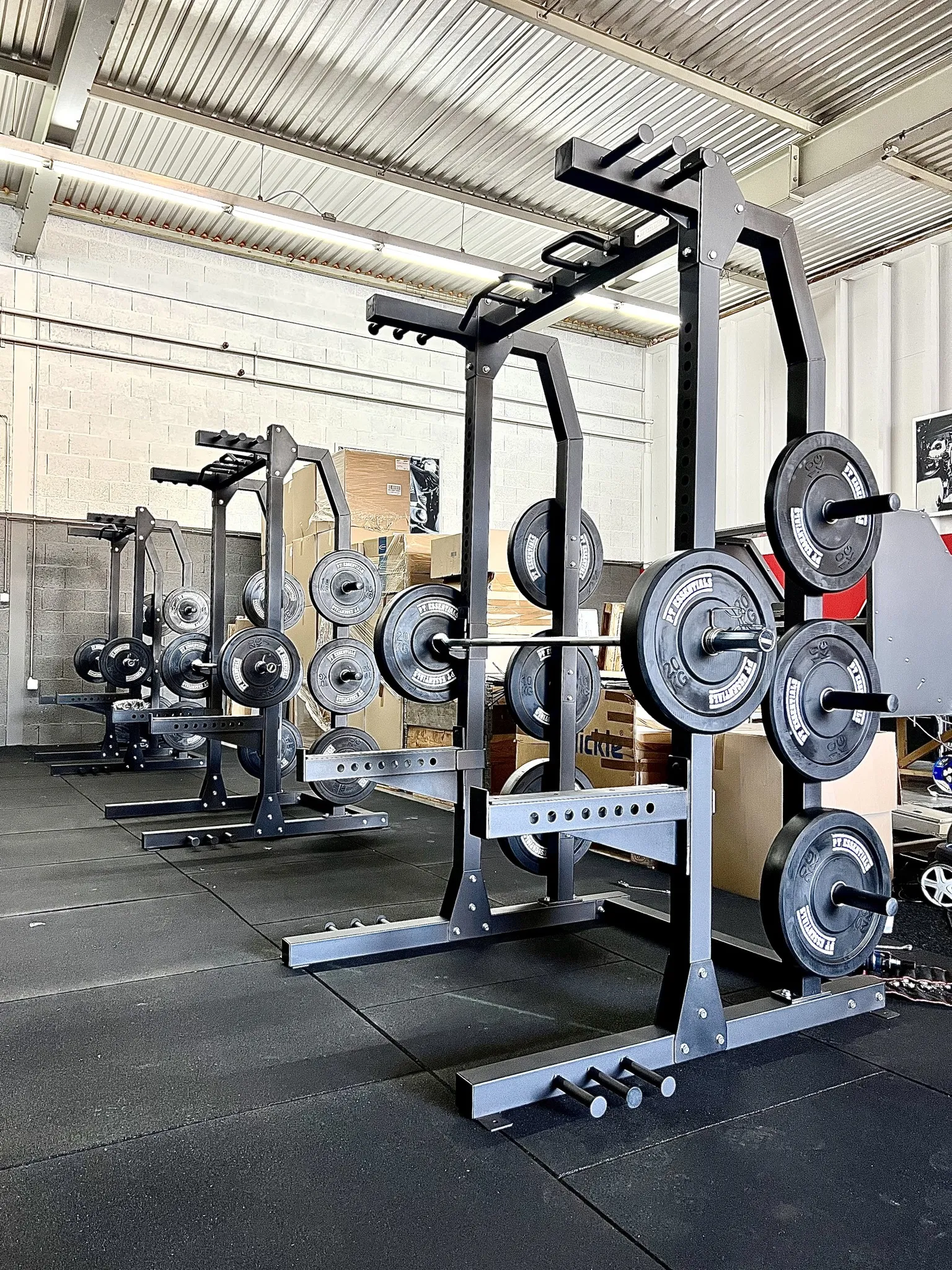 PT Essentials HR100 Titan Half Rack + Bench Combodeal
