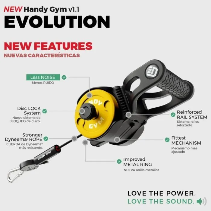 Handy Gym Evolution Go - excentric trainer