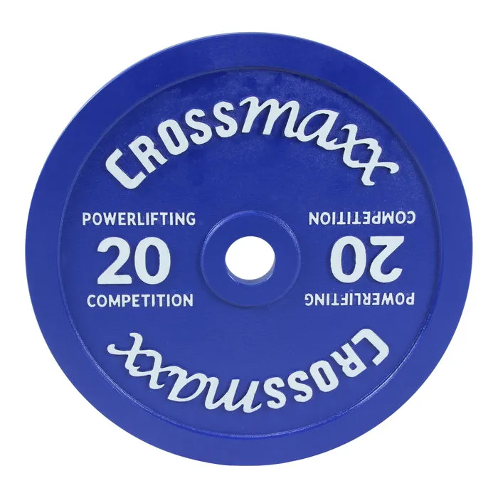 Crossmaxx LMX 99 gekalibreerde Competition Powerlifting Plates 50mm