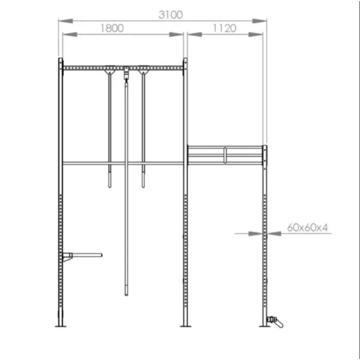 PT Essentials Crossfit Outdoor RIG V2