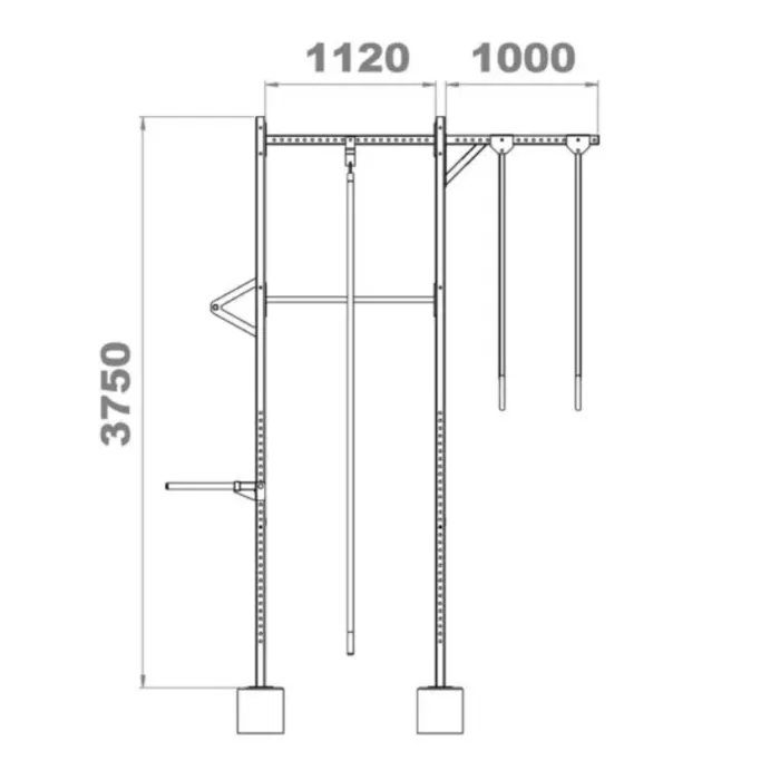 PT Essentials Crossfit Outdoor RIG V5