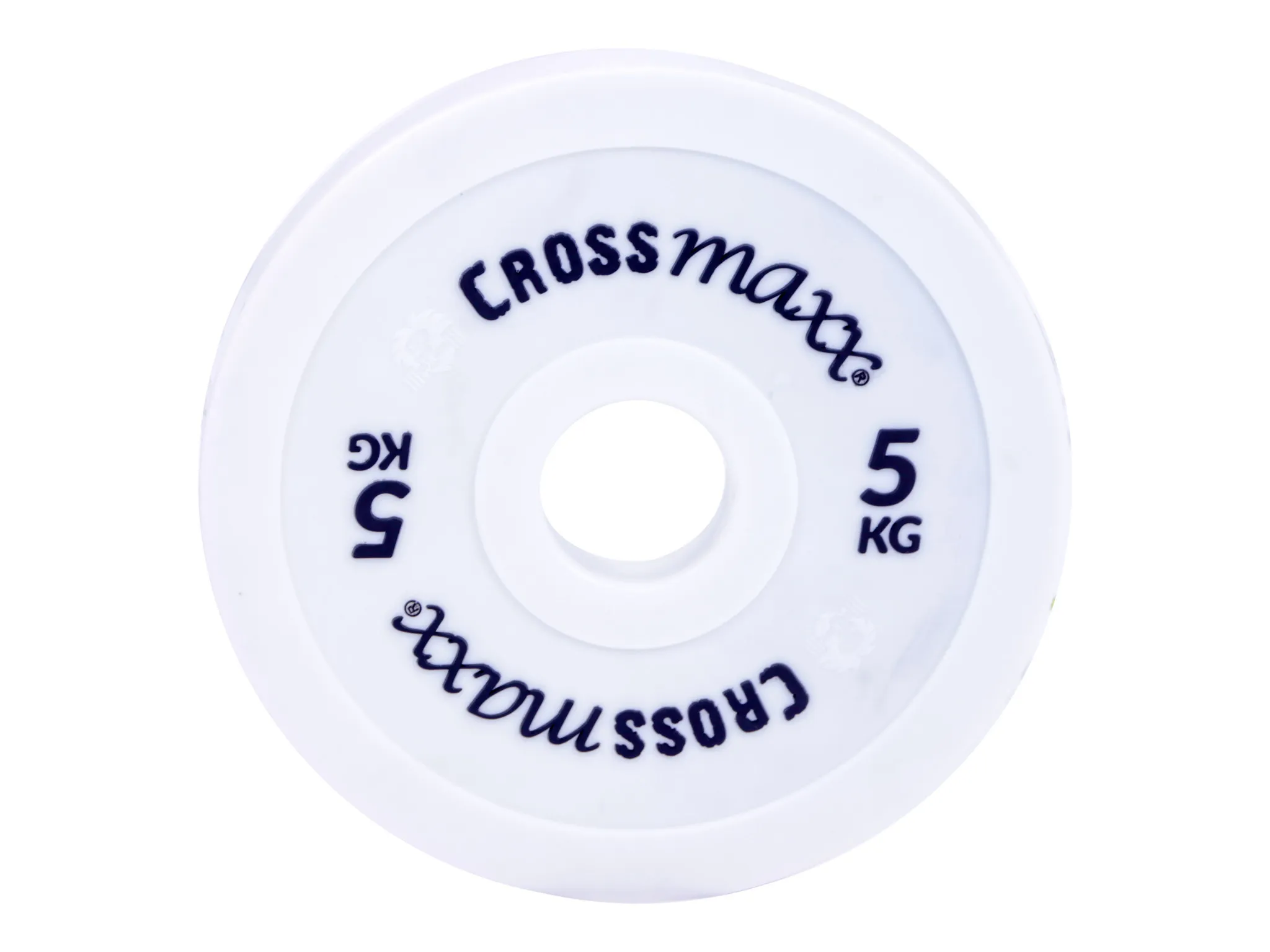 Fractional plate 5.0 kg - wit