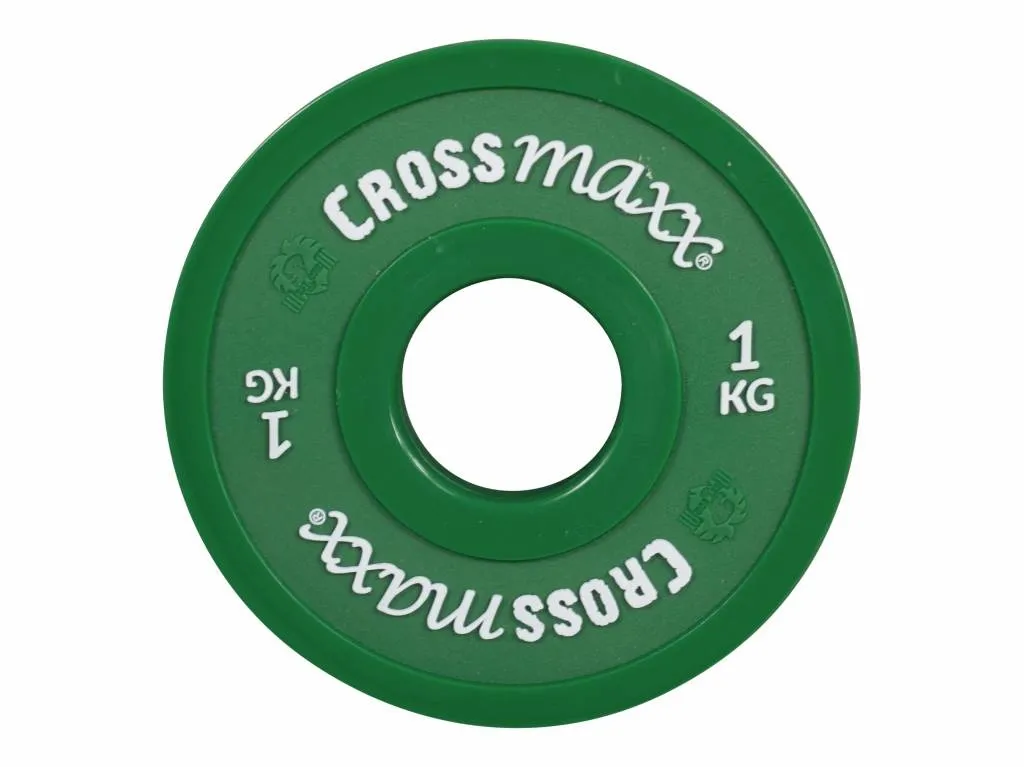 Fractional plate 1,0 kg - groen