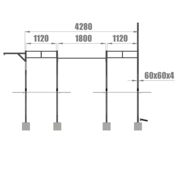 PT Essentials Crossfit Outdoor RIG V7
