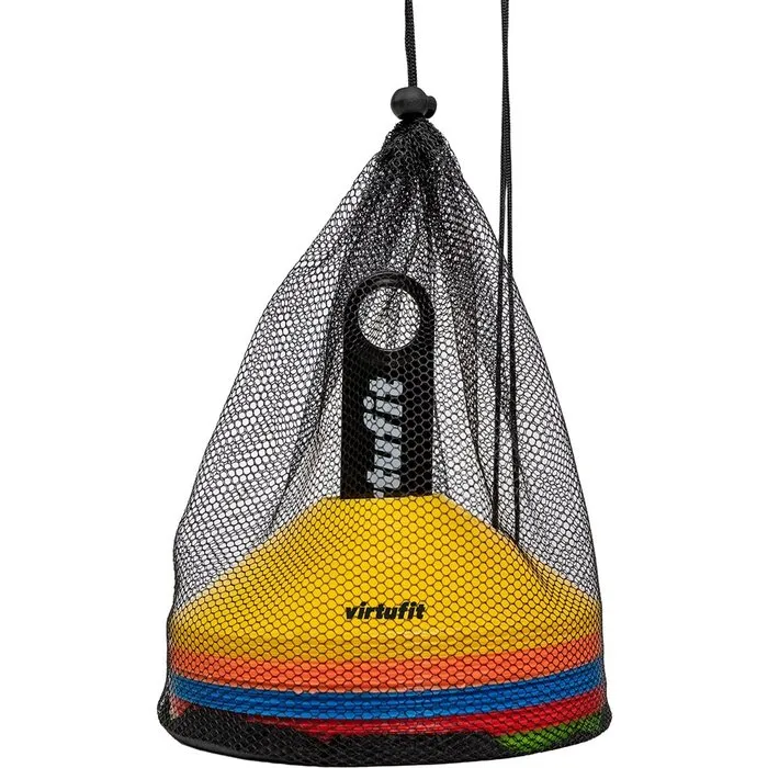 VirtuFit Agility Cones - 50 Stuks - Incl. draagnet