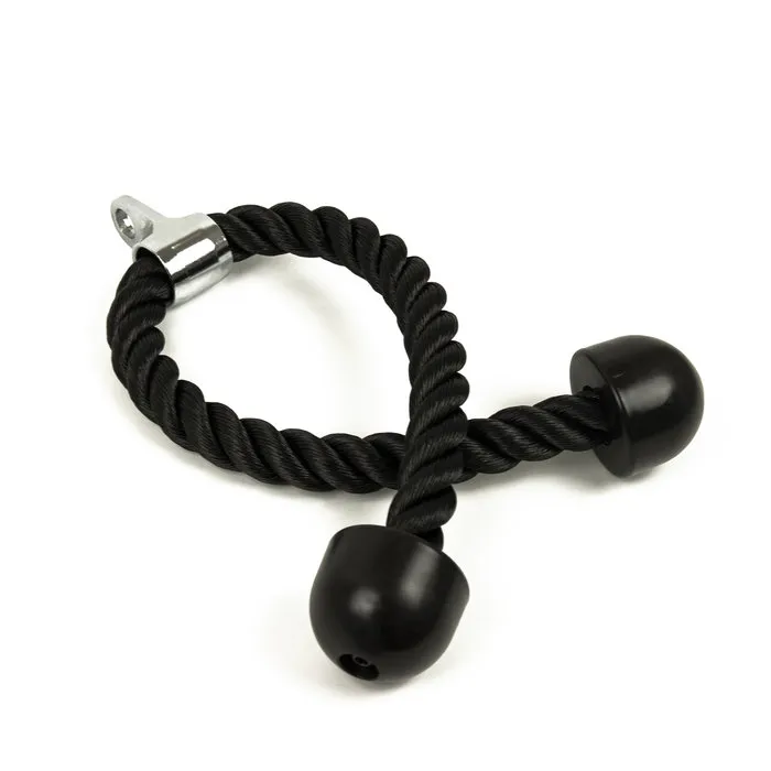 PT Essentials TR20 PRO Black Dubbel Triceps Rope 70 cm