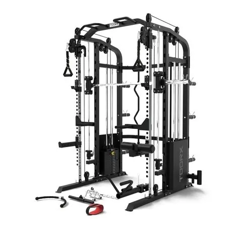 ASX-4000 Full Option 3-in-1 Smith Machine Rack - Gratis Levering