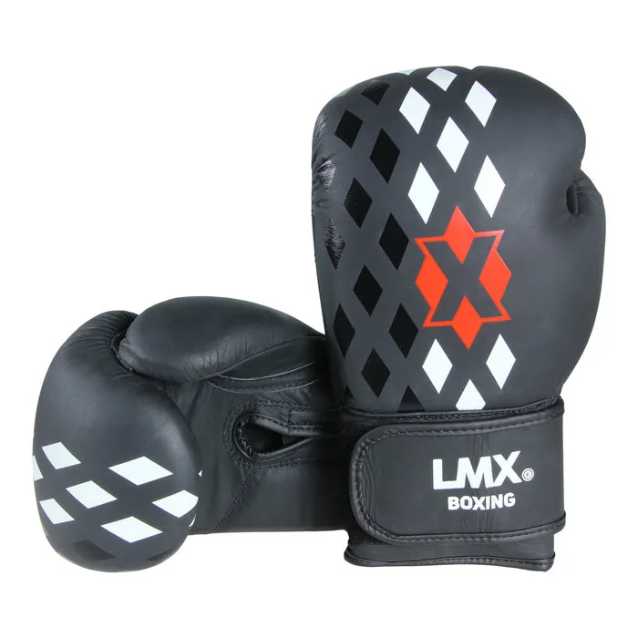 Lifemaxx LMX1564 Lederen Bokshandschoenen 10 tot 16 Oz