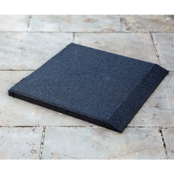 PT Essentials Afgeschuinde Vloerdelen 50 x 50 x 3 cm Zwart