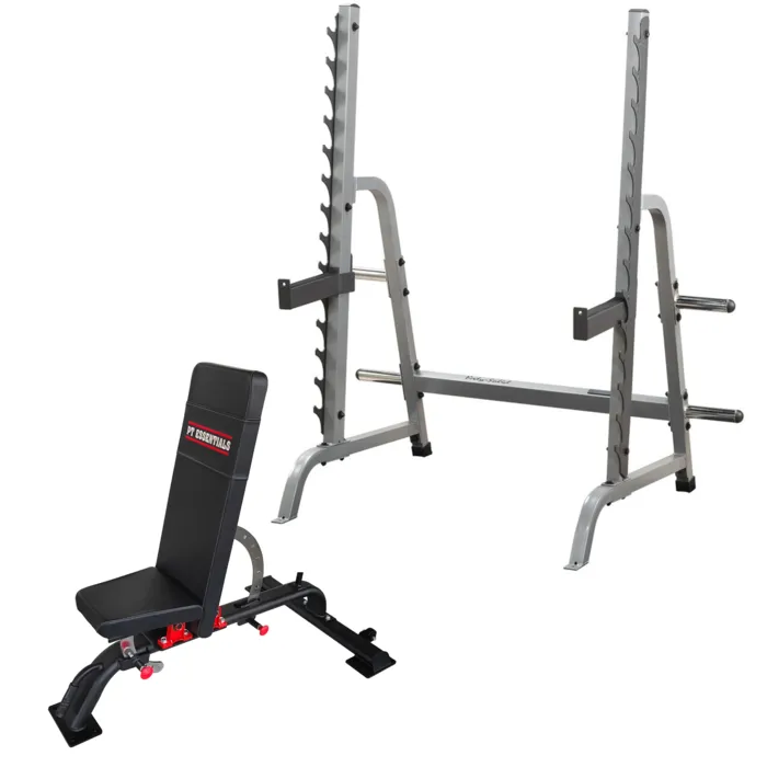 PT Essentials PTBS370 Combi - Multipress Rack en Adjustable PRO Bench