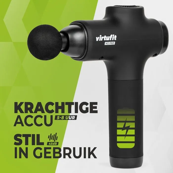 VirtuFit M3 PRO Masagegun - Percussie pistool