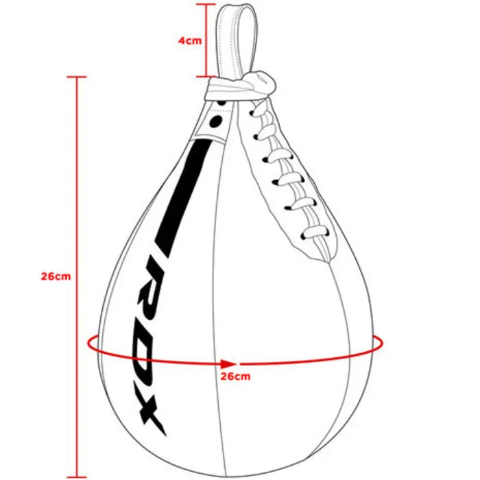 RDX Sports F6 Kara Speedball inclusief swivel