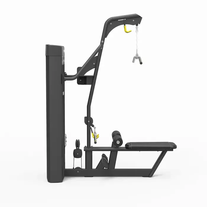 Spirit Strength Selectorized Lat Pulldown - Seated Row Machine - gratis montage