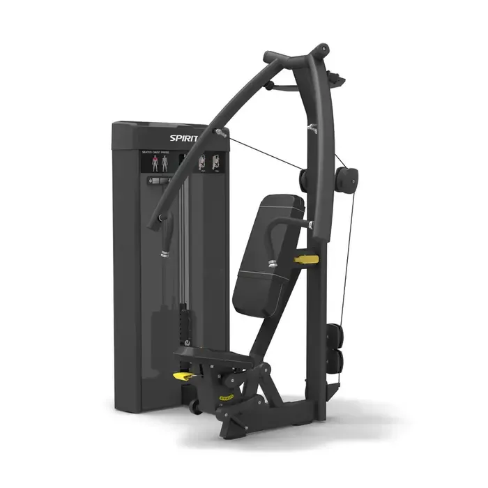 Spirit Strength Selectorized Seated Chest Press Machine - gratis montage