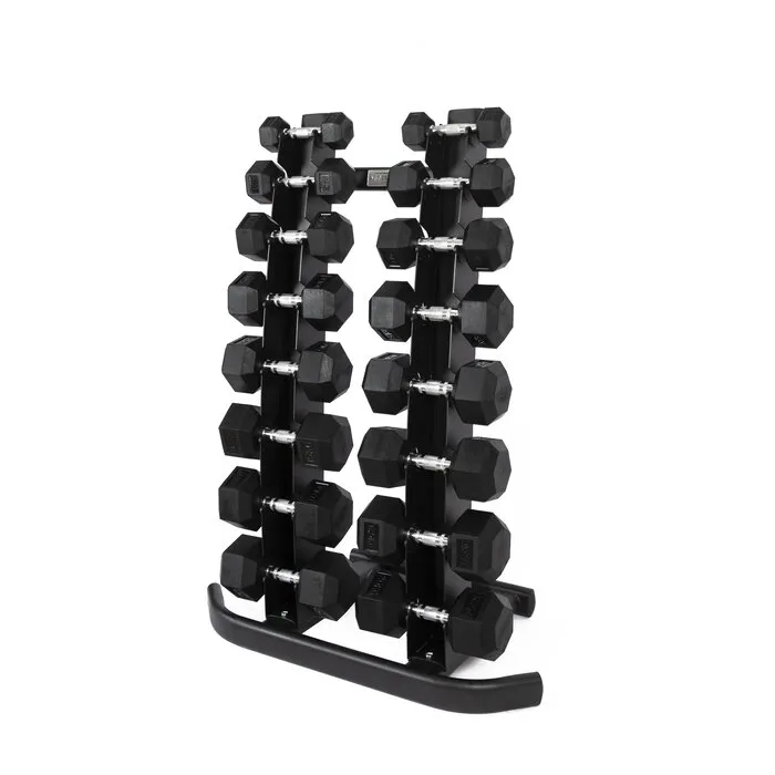 PTessentials Heavy Duty verticaal opbergrek hexa dumbbells 2,5 t/m 20 kg
