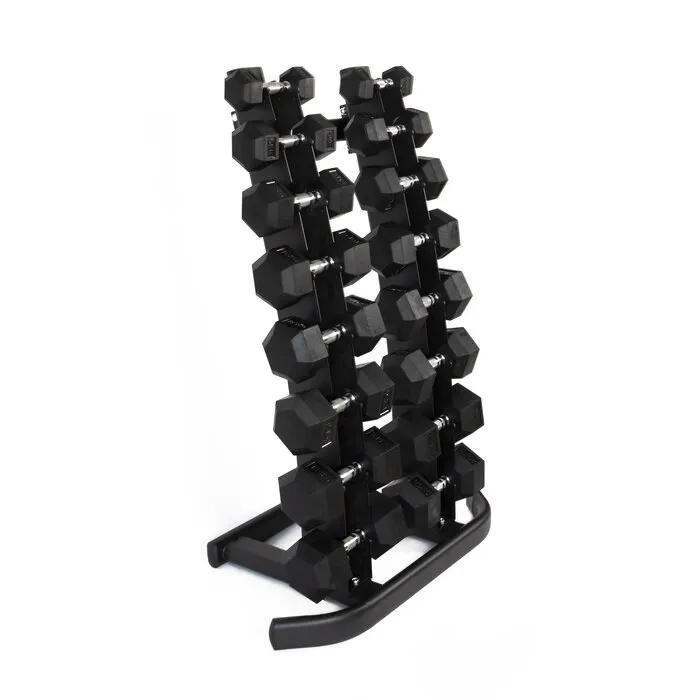 PT Essentials Heavy Duty verticaal opbergrek hexa dumbbells 2,5 t/m 20 kg