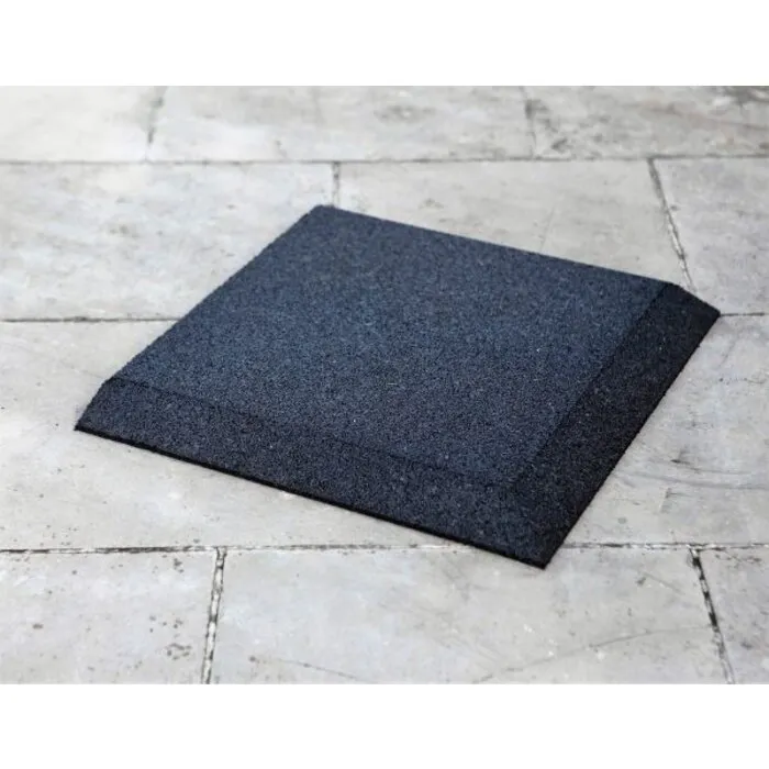 PT Essentials Afgeschuinde Vloerdelen 50 x 50 x 3 cm Zwart