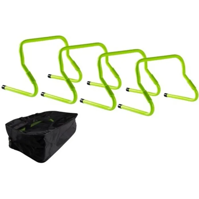 VirtuFit VirtuFit Verstelbare Hordenset - 4 stuks - Met Tas