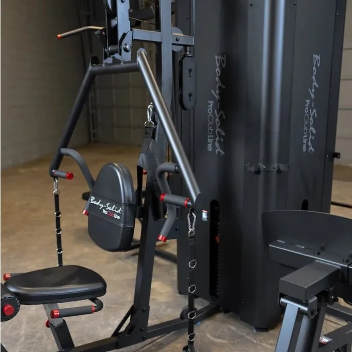 Body-Solid ProClubline S1000 Four Stack Multi-User Gym - Gratis Montage