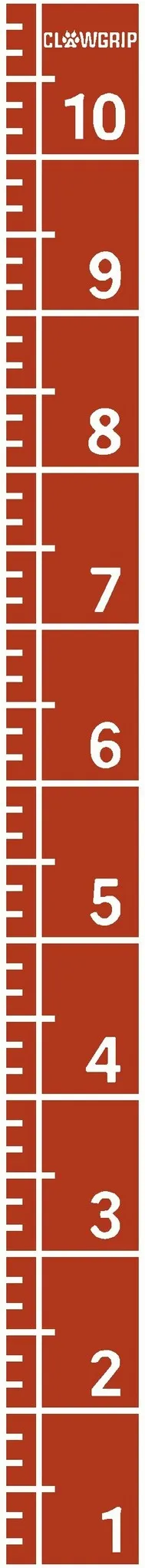 NUMBERS PRO Sprinttrack - Rood-Wit