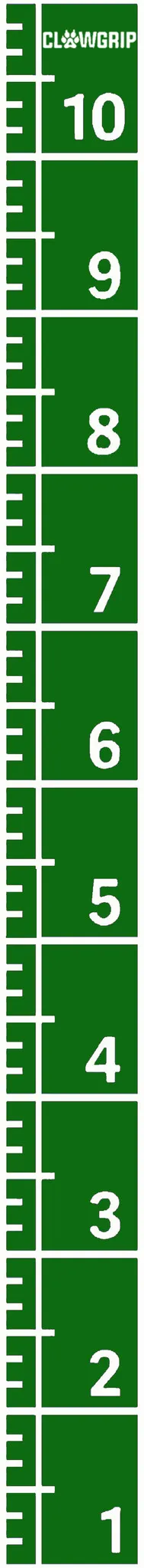 NUMBERS PRO Sprinttrack - Groen-Wit