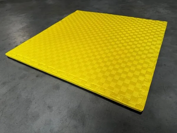 PT Essentials Tatami matten zwart-geel - 100x100x4 cm - Palletprijs