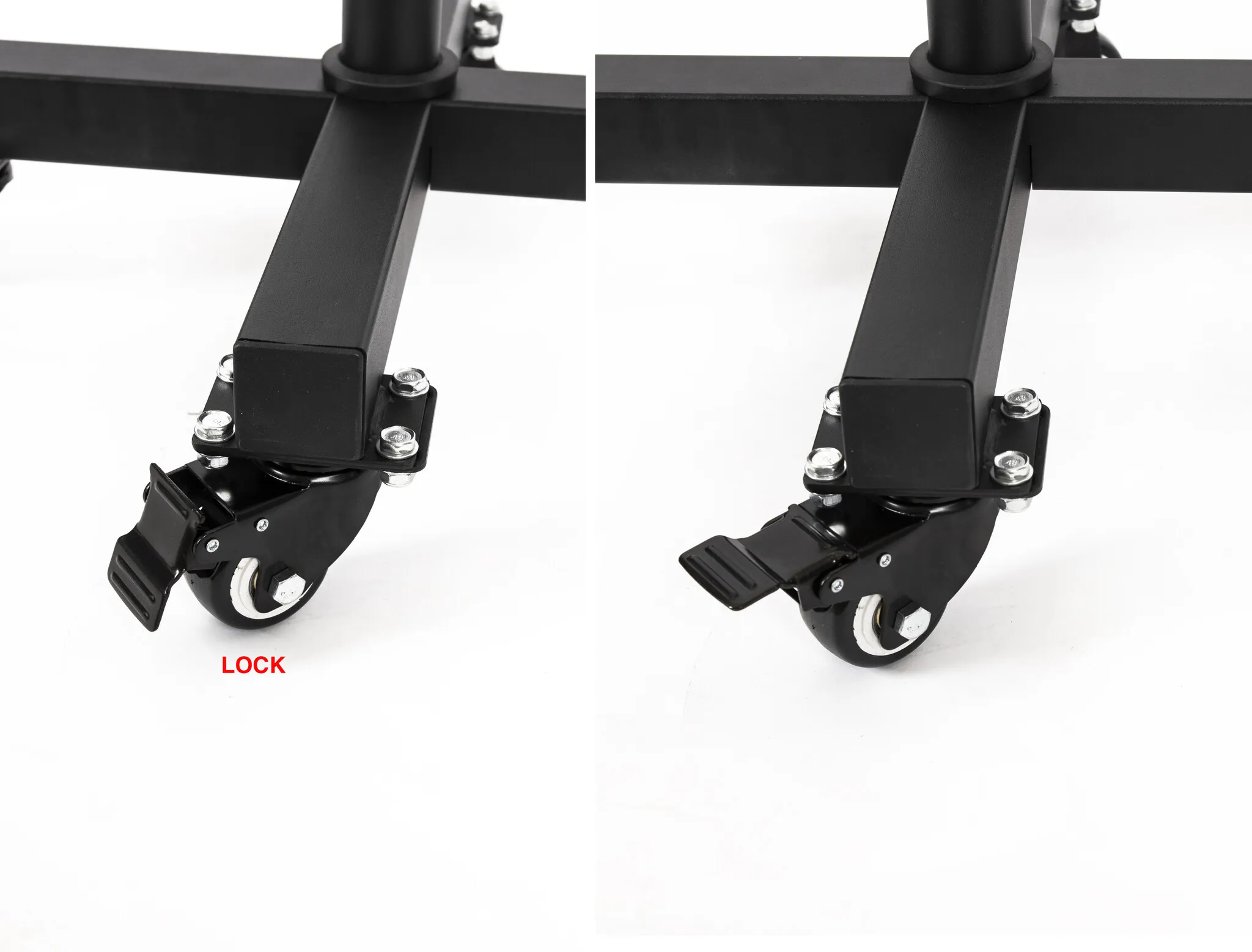 PT Essentials BSS100 Bumperplate Stacker - verrijdbaar bumperplate opbergrek