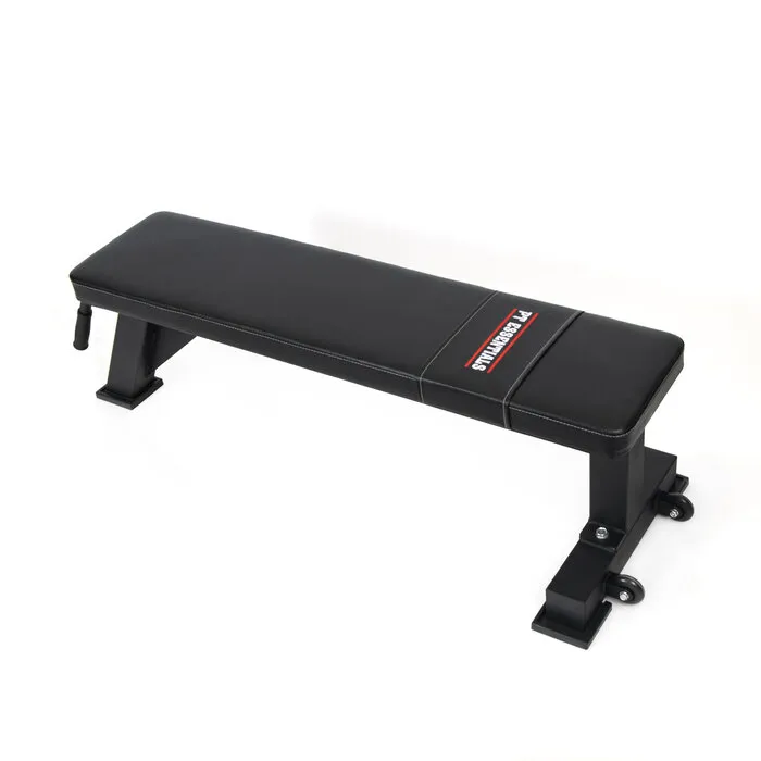 PT Essentials PRO Flat Bench Fitnessbank - Professioneel