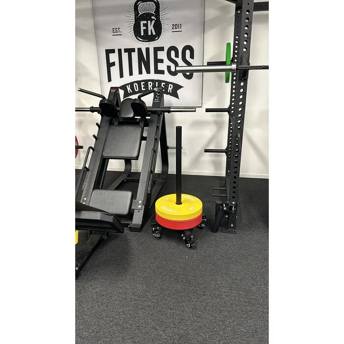 PTessentials BSS100 Bumperplate Stacker - verrijdbaar bumperplate opbergrek