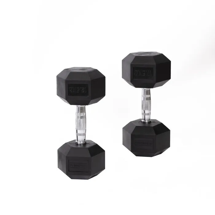 PTessentials PRO Hexa Dumbbellset 2,5 t/m 30 kg met opbergrek