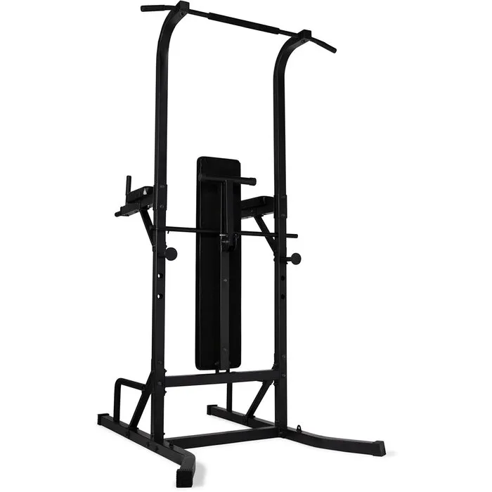 VirtuFit Power Tower Deluxe met Fitnessbank