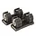 Smart Stack 50 Verstelbare Dumbbells 1 x 22,5 kg