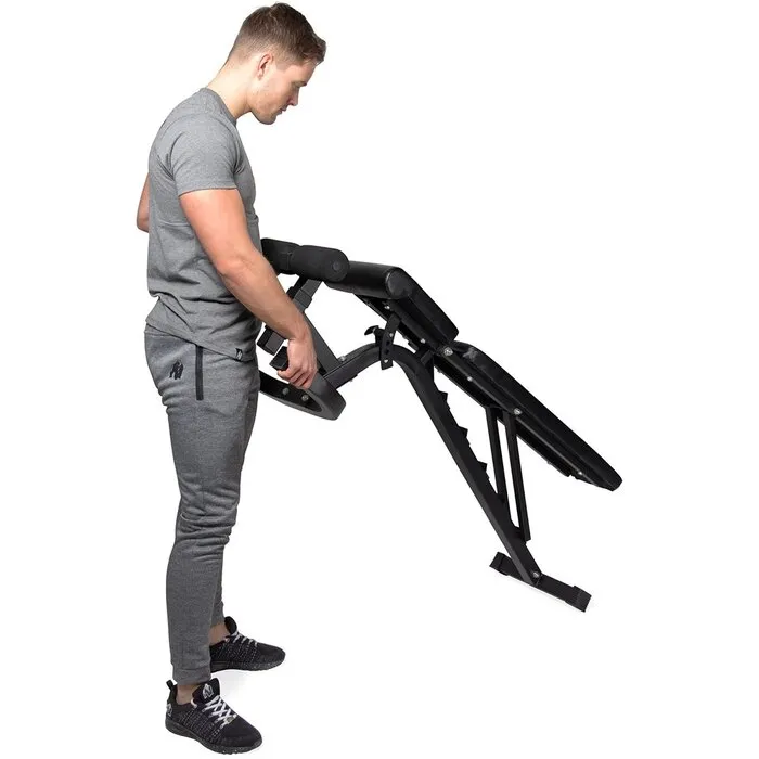 VirtuFit Verstelbare Fitnessbank Pro - Zwart