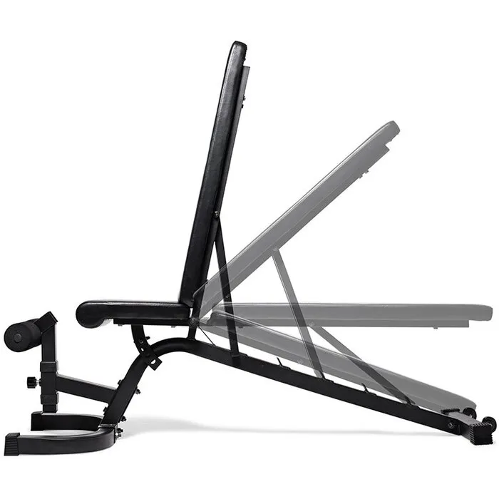 VirtuFit Verstelbare Fitnessbank Pro - Zwart