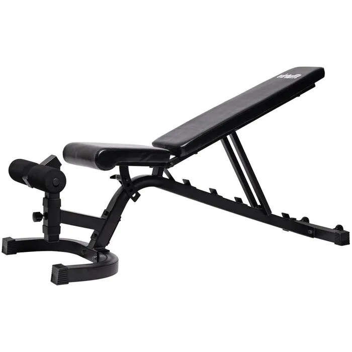 VirtuFit Verstelbare Fitnessbank Pro - Zwart