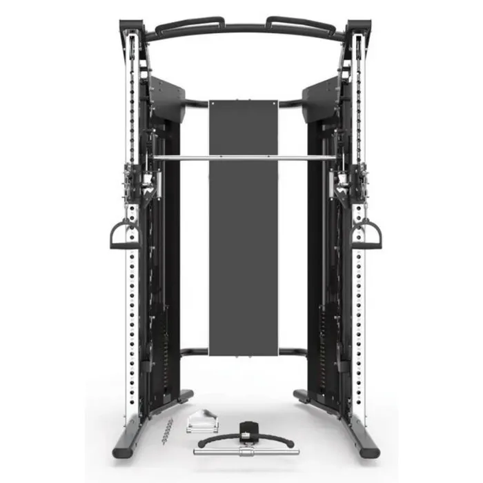 Toorx Professional ASX-7000 3-in-1 Dual Pulley Smith Machine & Rack - Gratis Montage