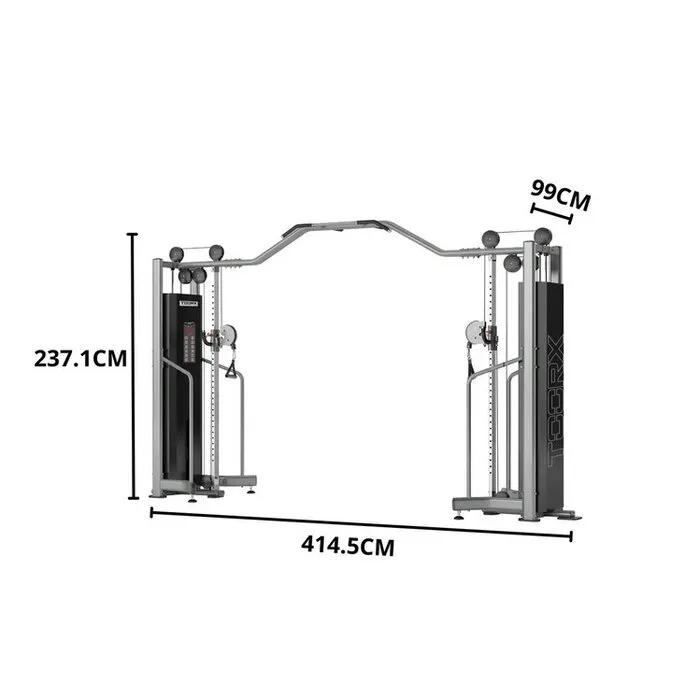 Toorx Professional CSX-8000 Cable Crossover - 2 x 100 kg - Gratis montage