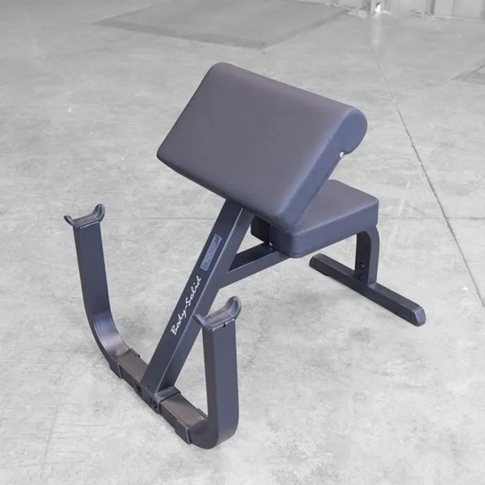 Body-Solid GPCB329 Preacher Curl Bench (Biceps) - Black